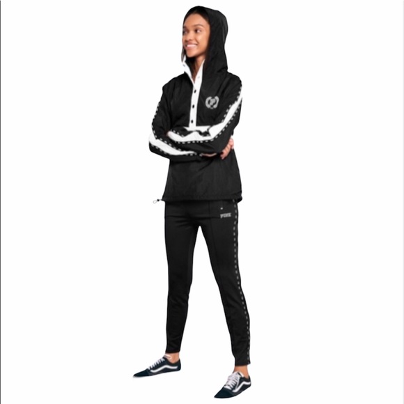 PINK VS Snap Funnel Neck Sport Jacket - Picture 4 of 4